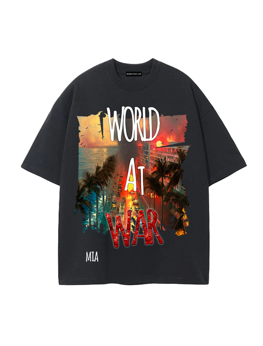 WORLD AT WAR MIA T-shirt - Black